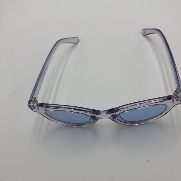 Womens‎ Sunglasses Lucky Brand Light Blue Pacific 49 24 148 Cat Eyes Preowned - Picture 1 of 16